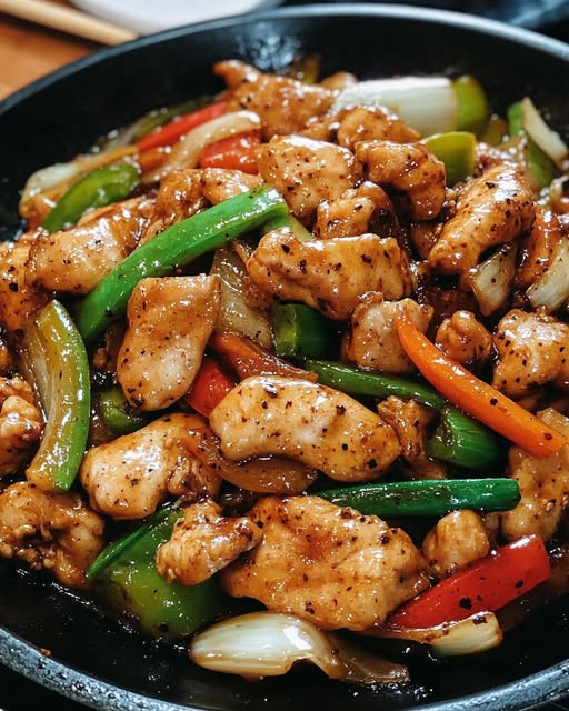 ๐๐ฅ Fiery Wok-Tossed Chicken in Bold Black Pepper Garlic Sauce ๐ง๐ถ๏ธ โ My Blog